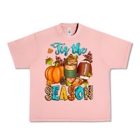 Salmon 'tis the season american  football Urban Heavy Tee - Zillion Design Studio