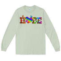Matcha lgbtq heart and hope Long Sleeve Tee - HRA Design Shop