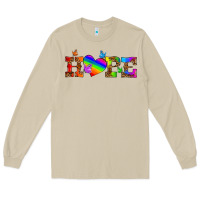 Mushroom lgbtq heart and hope Long Sleeve Tee - HRA Design Shop