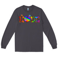 Smoke lgbtq heart and hope Long Sleeve Tee - HRA Design Shop