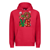 Cardinal Love Nurse Christmas Premium Hoodie - NancyCooperArtShop