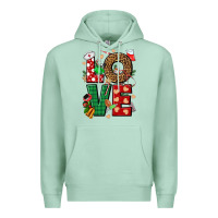 Seafoam Love Nurse Christmas Premium Hoodie - NancyCooperArtShop