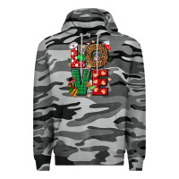 Slate Camo Love Nurse Christmas Premium Hoodie - NancyCooperArtShop