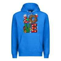 True Royal Love Nurse Christmas Premium Hoodie - NancyCooperArtShop