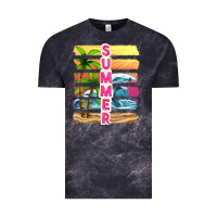 Cloud Black summer with background tbw Vintage Tee - texasbilliewilder