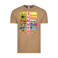 Vintage Coffee summer with background tbw Vintage Tee - texasbilliewilder