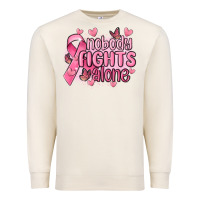 Sandshell nobody fights alone cancer Premium Sweatshirt - MaliasSmallBusiness