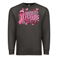 Smoke nobody fights alone cancer Premium Sweatshirt - MaliasSmallBusiness