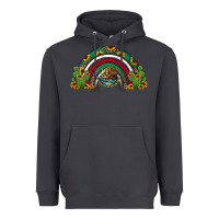 Smoke mexican flag cactus and sunflowers rainbow Heavyweight Hoodie - Jasminsmagicworld