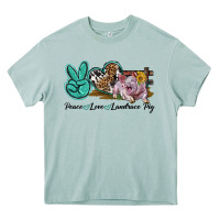Arona Peace Love Landrace Pig Heavy Core Tee - LillyAllenDesigns