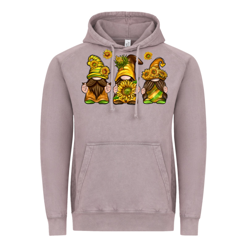 Sunflower Gnomies Vintage Hoodie by texasbilliewilder | Teevron