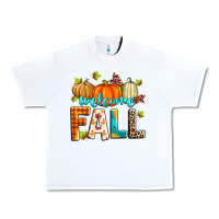 White welcome fall Urban Heavy Tee - Zillion Design Studio