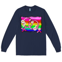 Lgbtq Gender Lesbian Symbol Long Sleeve Tee | Teevron
