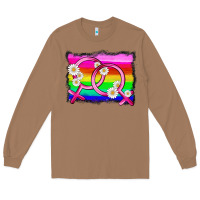 Toasted Coconut lgbtq gender lesbian symbol Long Sleeve Tee - HRA Design Shop