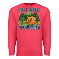 Cardinal life is better by the camp fire Premium Sweatshirt - MaliasSmallBusiness