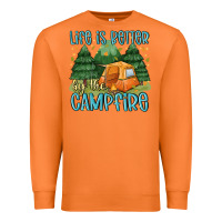 Carrot life is better by the camp fire Premium Sweatshirt - MaliasSmallBusiness