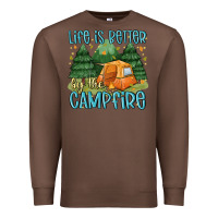 Chestnut life is better by the camp fire Premium Sweatshirt - MaliasSmallBusiness
