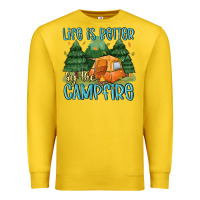 Lemon life is better by the camp fire Premium Sweatshirt - MaliasSmallBusiness
