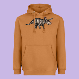 Triceratops Horridus Heavyweight Hoodie Designed By Lillyallendesigns