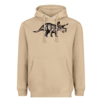 Mushroom Triceratops Horridus Heavyweight Hoodie - LillyAllenDesigns