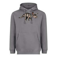 Storm Triceratops Horridus Heavyweight Hoodie - LillyAllenDesigns