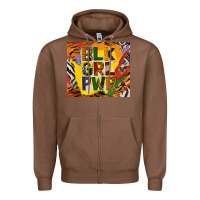 Chestnut black girl power tumbler Zipper Hoodie - BundleAndBundleShop