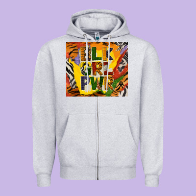 Black Girl Power Tumbler Zipper Hoodie Designed By Bundleandbundleshop