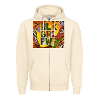 Sandshell black girl power tumbler Zipper Hoodie - BundleAndBundleShop