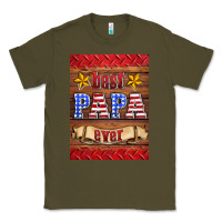 Army Green best papa ever air freshener Classic Tee - HRA Design Shop