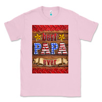 Bubblegum Pink best papa ever air freshener Classic Tee - HRA Design Shop