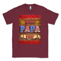 Burgundy best papa ever air freshener Classic Tee - HRA Design Shop
