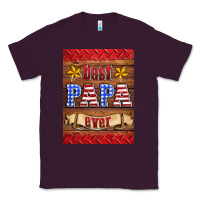 Plum best papa ever air freshener Classic Tee - HRA Design Shop