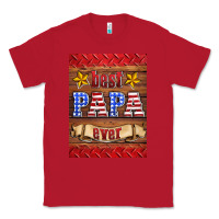 Red best papa ever air freshener Classic Tee - HRA Design Shop