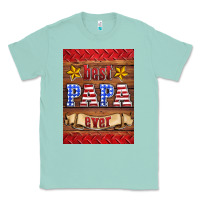Seafoam best papa ever air freshener Classic Tee - HRA Design Shop
