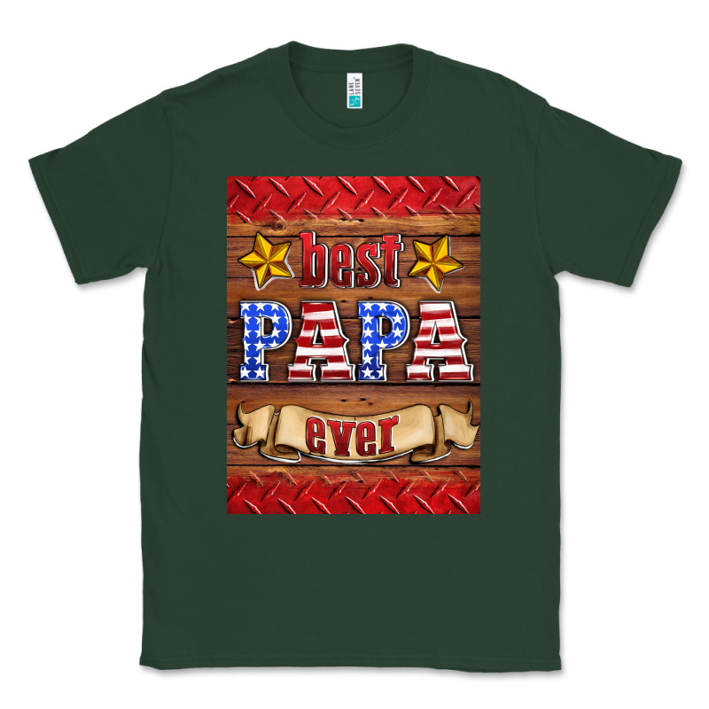 Best Papa Ever Air Freshener Classic Tee by HRA Design Shop | Teevron