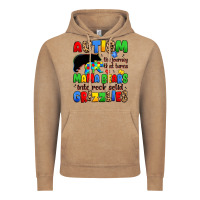 Vintage Coffee autism the journey that turns mama bears Vintage Hoodie - JahusDesignShop