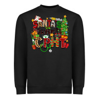 Black santa's favorite cpht Heavyweight Sweatshirt - Zillion Design Studio