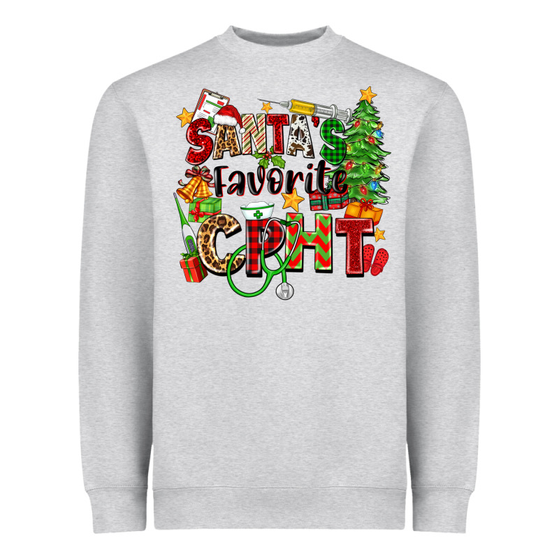 Santa's Favorite Cpht Heavyweight Sweatshirt by Zillion Design Studio | Teevron