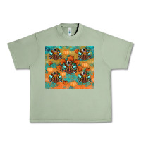 Oil Green thanksgiving turkey fall Urban Heavy Tee - RanaPortraitStore