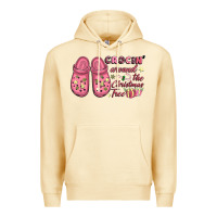 Pina Colada Pink Christmas crocin' around the Christmas tree Premium Hoodie - NancyCooperArtShop