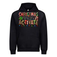 Black christmas spirit activate Urban Hoodie - Jasminsmagicworld