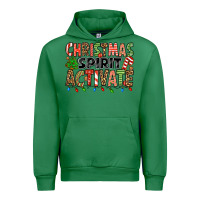 Emerald christmas spirit activate Urban Hoodie - Jasminsmagicworld
