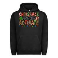 Pigment Black christmas spirit activate Urban Hoodie - Jasminsmagicworld