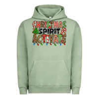 Pigment Oil Green christmas spirit activate Urban Hoodie - Jasminsmagicworld