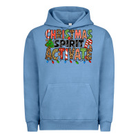 Pigment Pebble Blue christmas spirit activate Urban Hoodie - Jasminsmagicworld