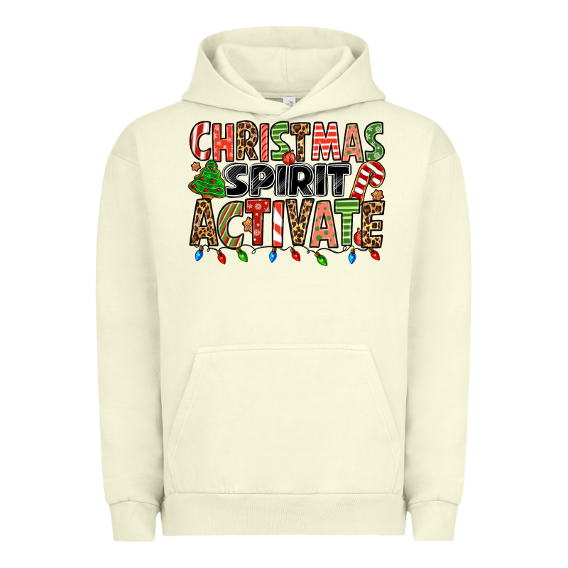 Christmas Spirit Activate Urban Hoodie by Jasminsmagicworld | Teevron