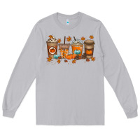 Moon Dust Fall Coffee Drink Long Sleeve Tee - RacoonDesign