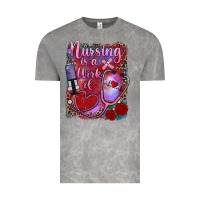 Cloud Rock nursing is a work of heart Vintage Tee - RanaPortraitStore