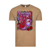 Vintage Coffee nursing is a work of heart Vintage Tee - RanaPortraitStore