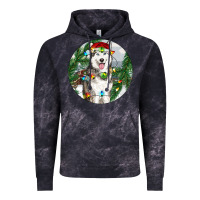 Cloud Black husky and farm ornament Vintage Hoodie - RanaPortraitStore